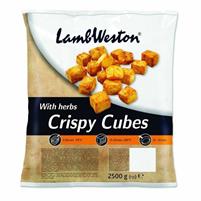 PATATE CRISPY CUBES HERBS Q89 4x2,5kg LAMB-WESTON