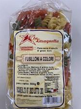 FUSILLONI A COLORI GR.500       LA LASAGNETTA