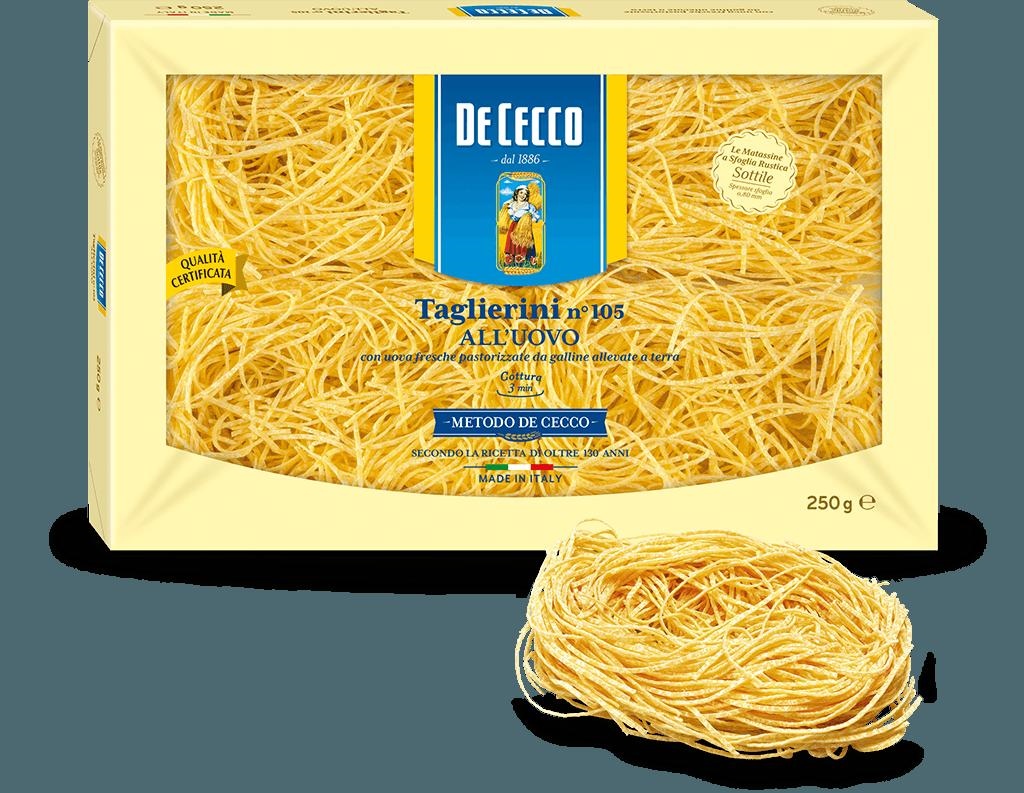 TAGLIERINI UOVO GR.250 N.105    DE CECCO