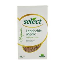 LENTICCHIE SEC.MEDIE GR. 400    SELECT