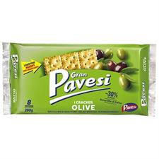 CRACKERS MED. OLIVE GR 250      PAVESI