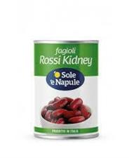 FAGIOLI RED KIDNEY GR.400 LATTA O'SOLE E NAPULE