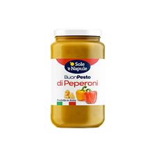 PESTO DI PEPERONI GR.190        O SOLE E'NAPULE