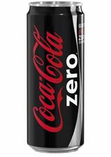 COCA COLA ZERO CL.33 LATT.