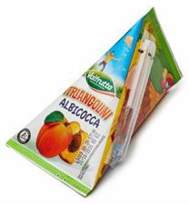 SUCCO ALBICOCCA 100 ML.TRIANG.  VALFRUTTA