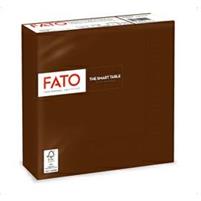 TOVAGL.2 VELI 33X33 CIOCCOLATA  FATO