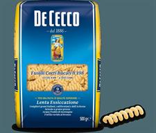 FUSILLI CORTI BUCATI N198       DE CECCO